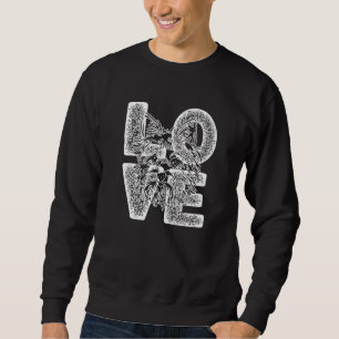 I Love My Yorkshire Terrier Dog Theme Design Sweatshirt