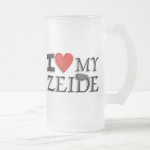 I love my Zeide Frosted Glass Beer Mug