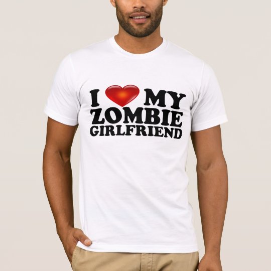 I Love My Zombie GF Shirt