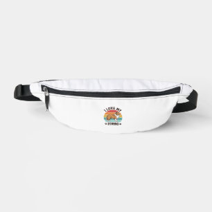 I Love My Zorro Vintage Dog Lover Design_1 Bum Bags
