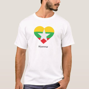 I Love Myanmar T-Shirt