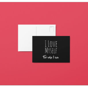 I Love Myself Affirmation Postcard