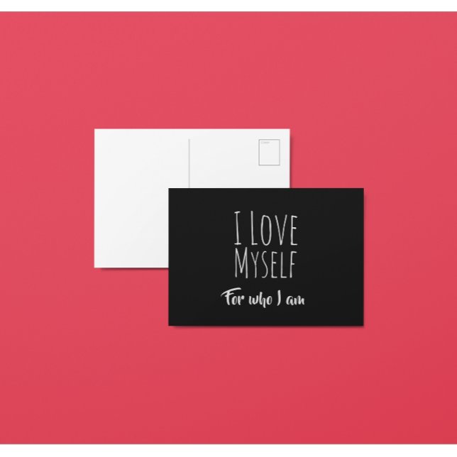I Love Myself Affirmation Postcard (Creator Uploaded)