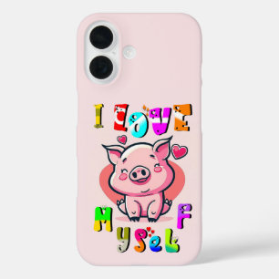 I Love Myself iPhone 16 Case