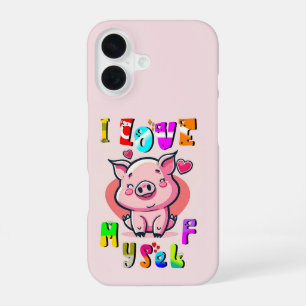 I Love Myself iPhone 16 Case