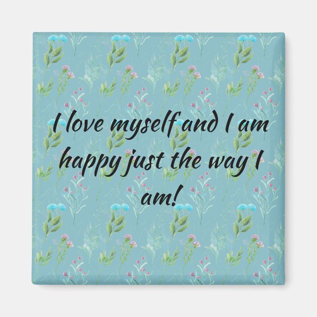 I love myself magnet (Front)