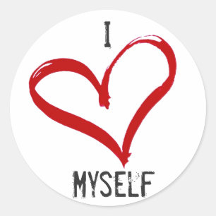 I Love Myself Sticker