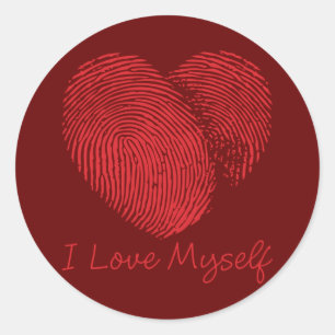 I Love Myself Sticker