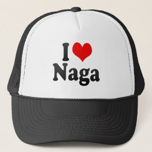 I Love Naga, Philippines Trucker Hat