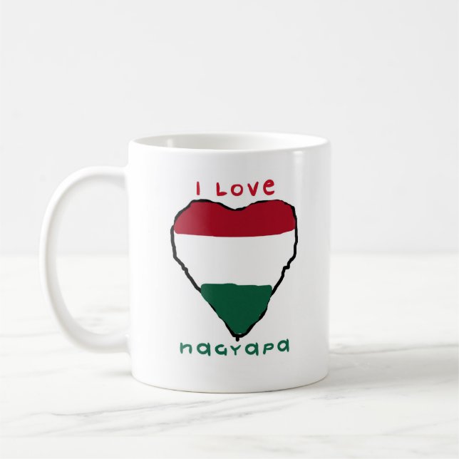 I love Nagyapa mug (Left)