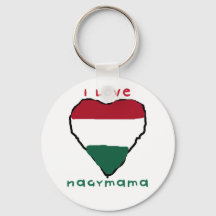 I Love Nagymama Keychain