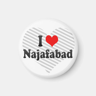 I Love Najafabad, Iran Magnet