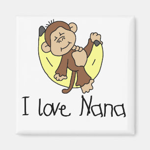 I Love Nana T-shirts and Gifts Magnet