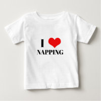 I Love Napping Sleep Red Heart Valentine's Day