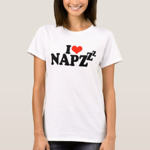 I Love Naps - Funny Saying T-Shirt