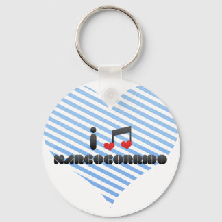 I Love Narcocorrido Key Ring