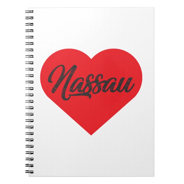I Love Nassau - Bahamas Notebook (Front)