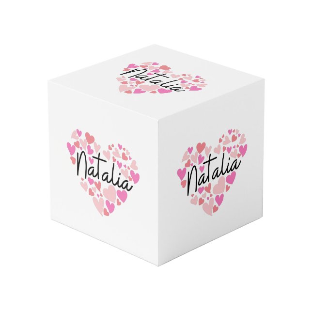 I love Natalia Cube (Front Angled)