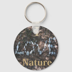 I Love Nature Apparel and Gifts Key Ring