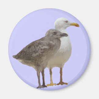 I love nature - digital drawing magnet