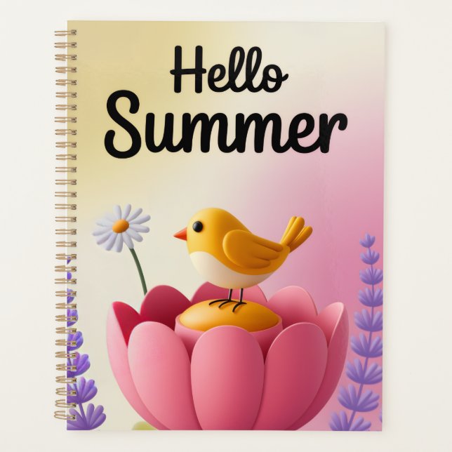 I love nature  planner (Front)