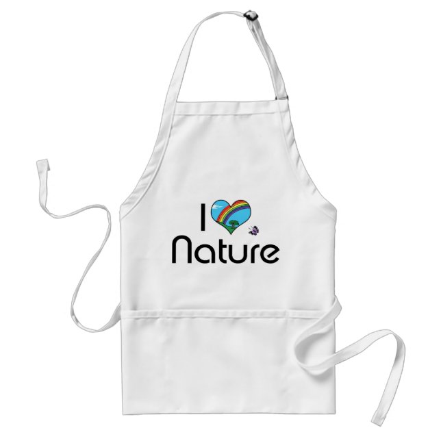 I Love Nature Standard Apron (Front)