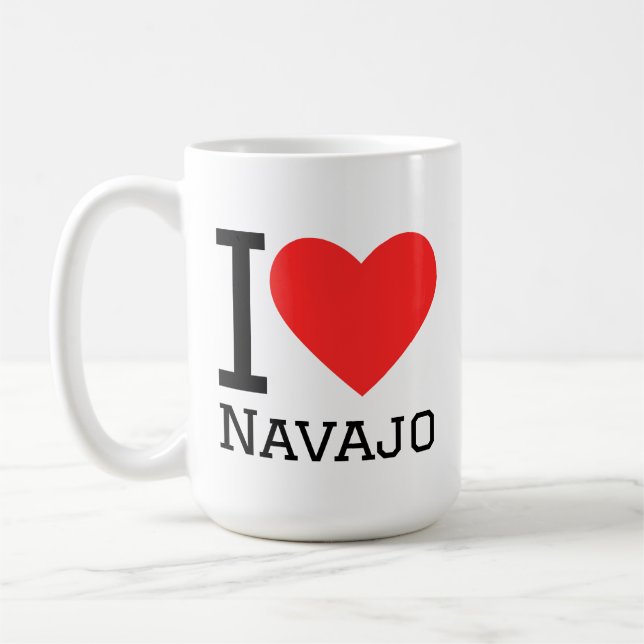 I love navajo  coffee mug (Left)