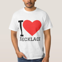 I love necklace