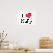I Love Nelly Poster (Kitchen)