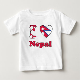 I love Nepal Baby T-Shirt