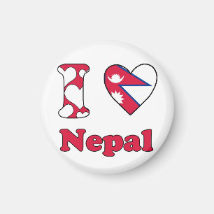 I love Nepal Magnet