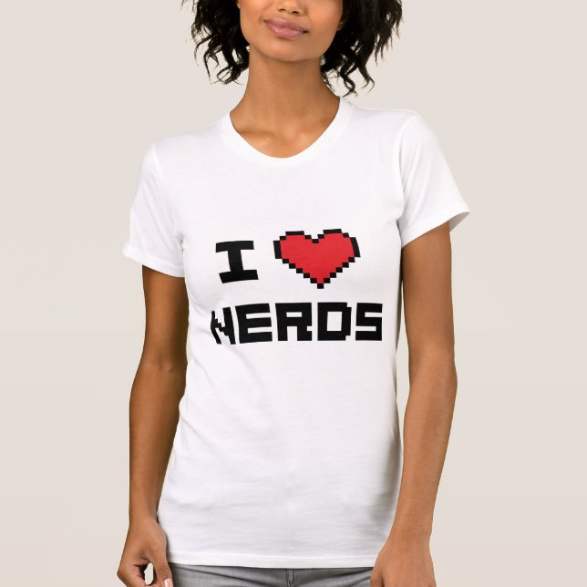 I Love Nerds T-Shirt (Front)
