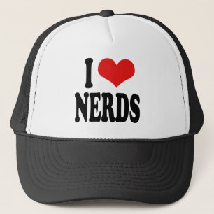I Love Nerds Trucker Hat