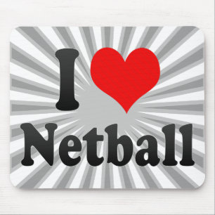 I love Netball Mouse Mat