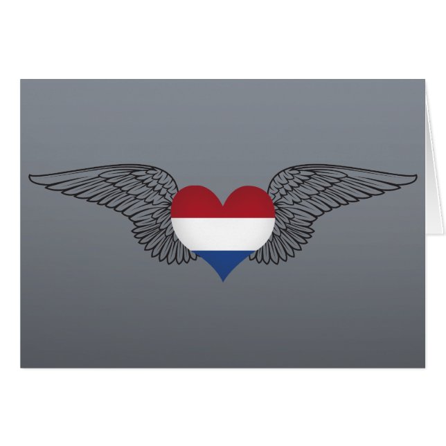 I Love Netherlands -wings (Front Horizontal)