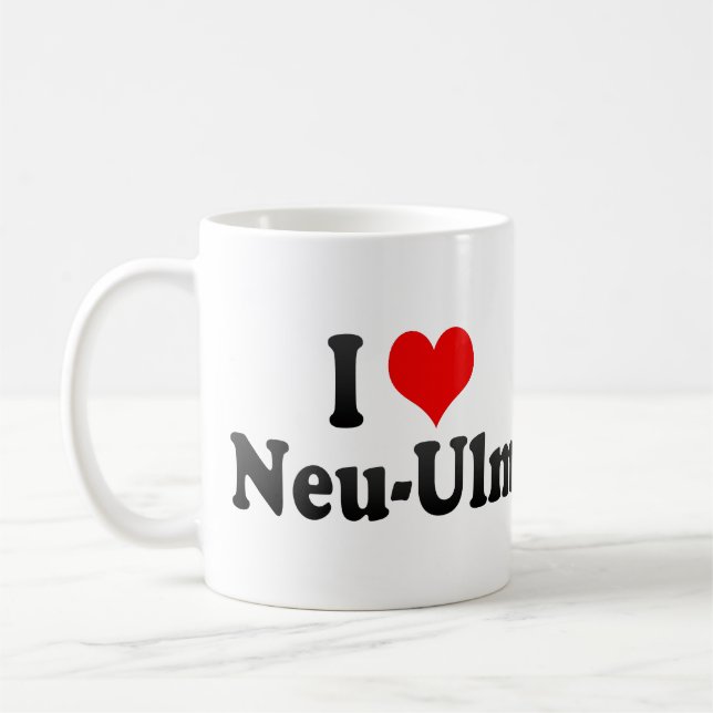 I Love Neu-Ulm, Germany Coffee Mug (Left)