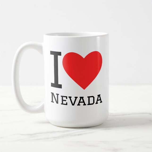 I love nevada coffee mug (Left)