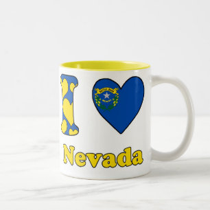 I love Nevada Two-Tone Coffee Mug