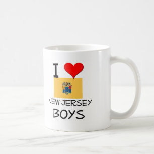 I Love New Jersey Boys Coffee Mug