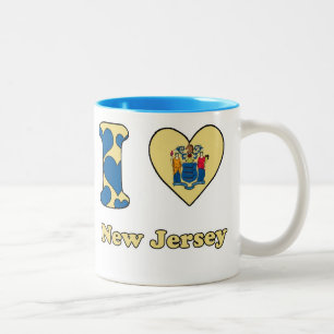 I love New Jersey Two-Tone Coffee Mug