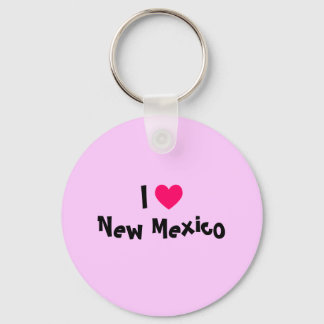I Love New Mexico Key Ring