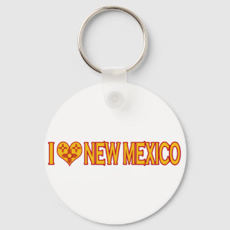 I Love New Mexico Key Ring