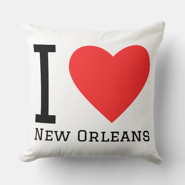 I love New Orleans  Cushion (Front)