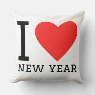 I love new year cushion