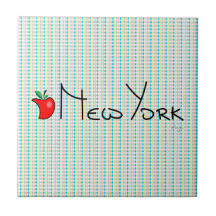 I love New York - Big Apple Tile