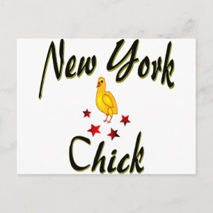 I Love New York Chicks Postcard