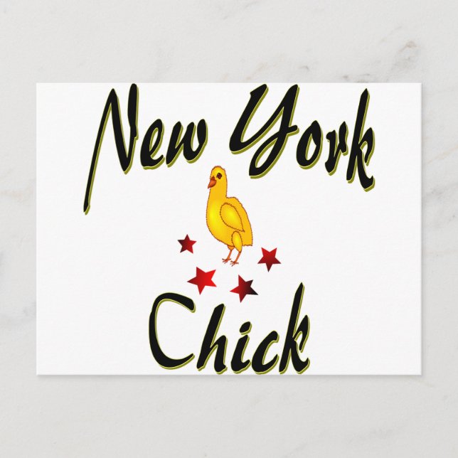 I Love New York Chicks Postcard (Front)