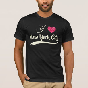 I Love New York City. Personalised T-Shirt