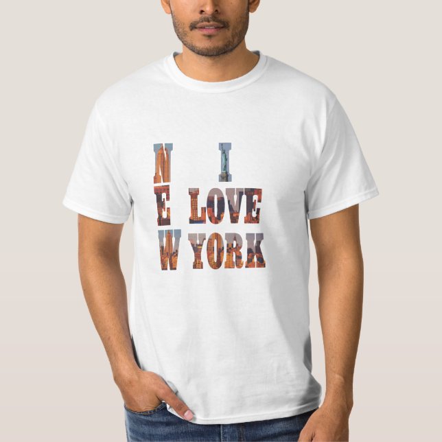 I Love New York – Classic NYC City Love T-Shirt (Front)
