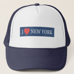 I Love New York – Classic NYC Souvenir Heart Desig Trucker Hat